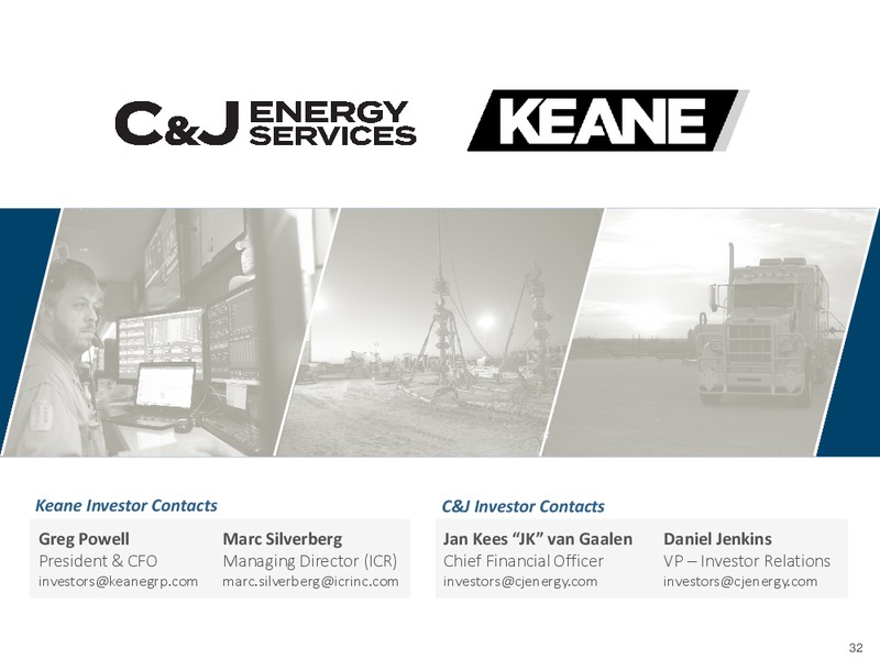 Barclays CEO Energy Power Conference – CJ Energy Services Inc. – slide 31