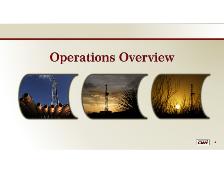 BAML ENERGY AND POWER CONFERENCE – Clayton Williams Energy Inc. – slide 8