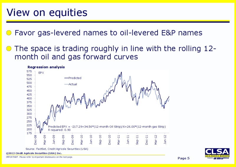 Investor Presentation – CLSA – slide 5