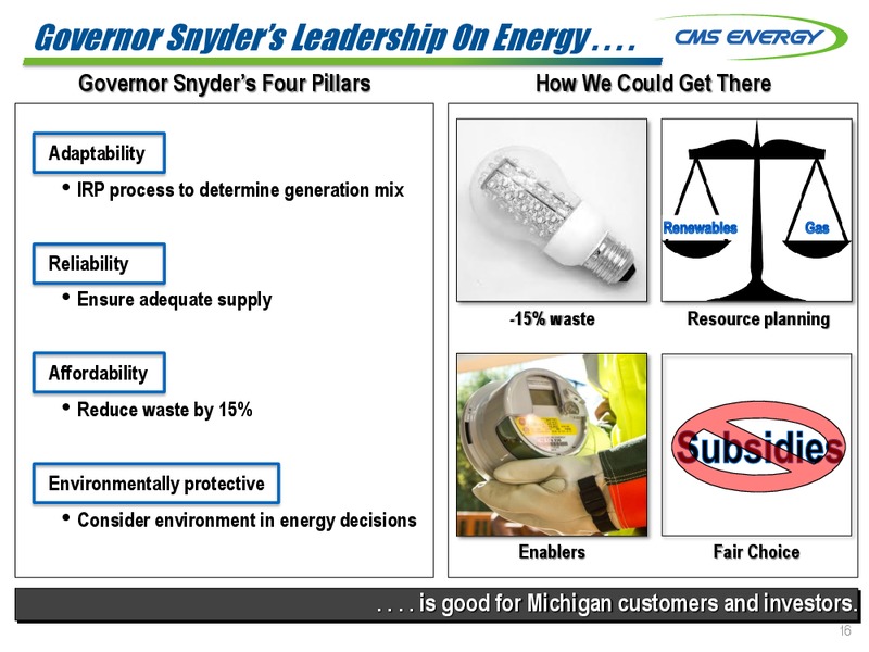 June 2015 Investor Presentation – Cms Energy – slide 16