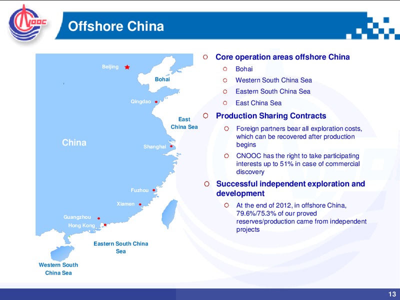 Toronto Stock Exchange Listing – CNOOC Limited – slide 12