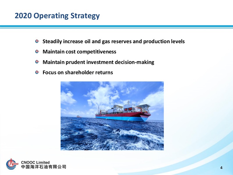 2020 Strategy Preview – CNOOC Limited – slide 4
