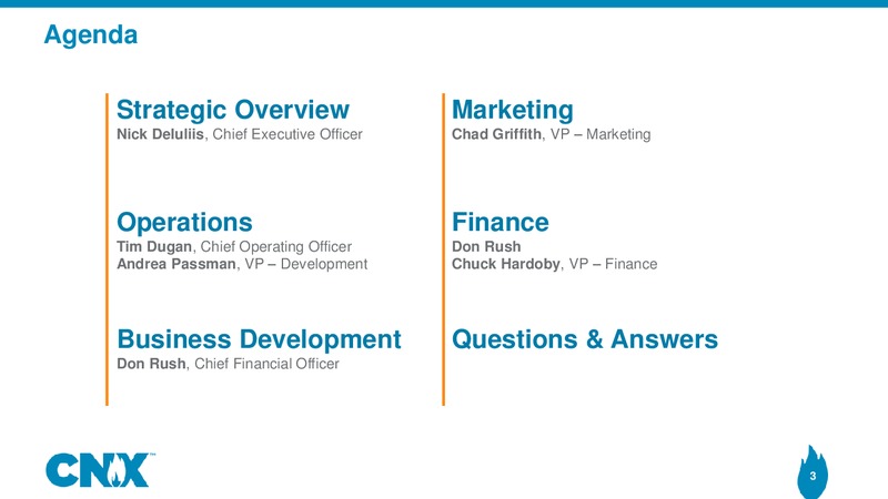 Analyst Meeting – CNX Resources – slide 2