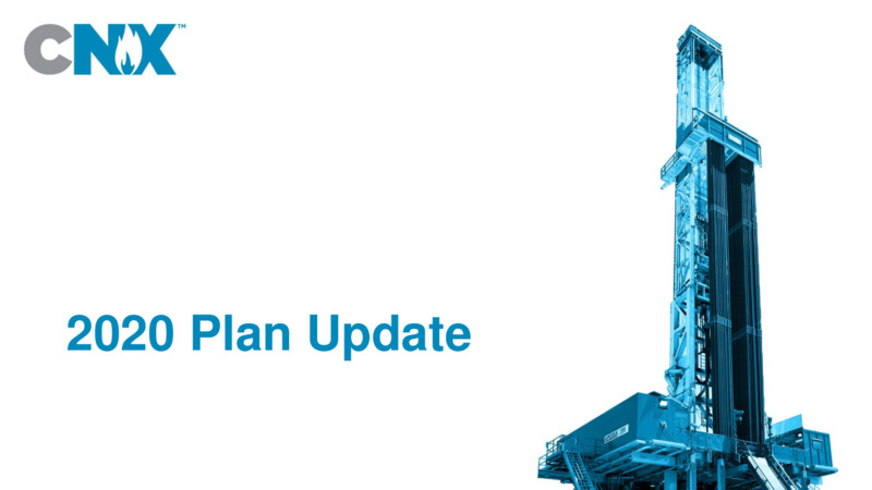 1Q 2020 Earnings Results – CNX Resources – slide 9
