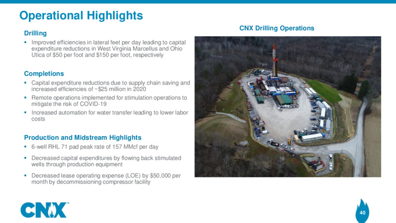 1Q 2020 Earnings Results – CNX Resources – slide 39