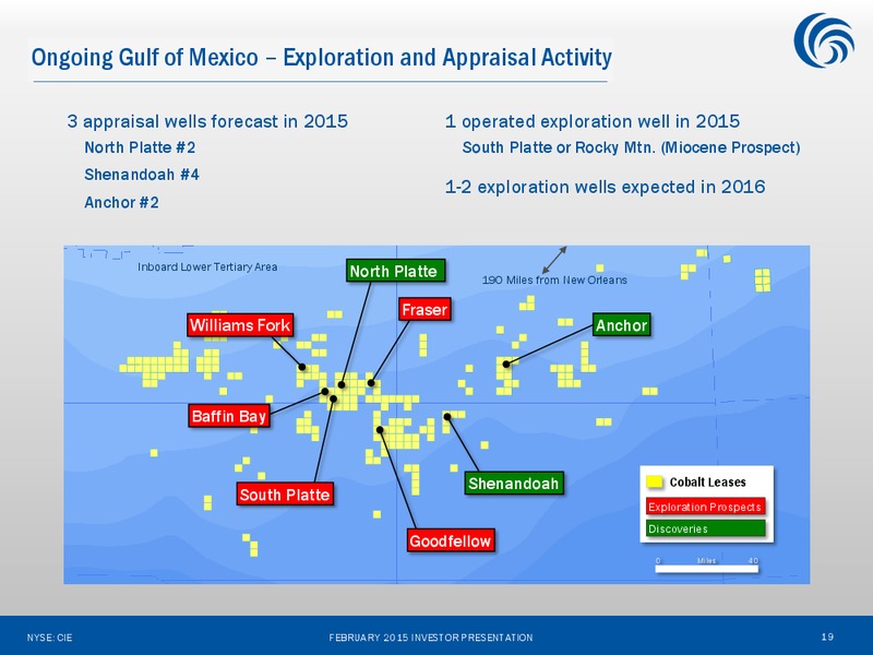 Investor Presentation – Cobalt International Energy, Inc. – slide 18
