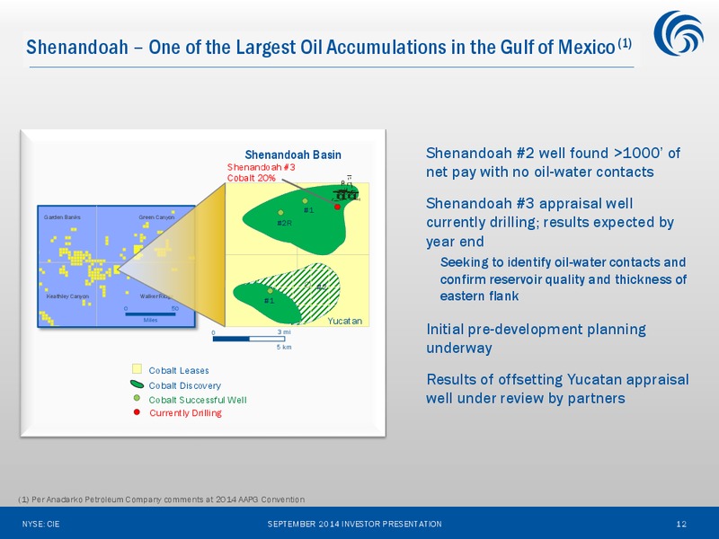 INVESTOR PRESENTATION – Cobalt International Energy, Inc. – slide 11
