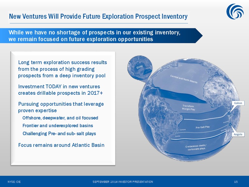 INVESTOR PRESENTATION – Cobalt International Energy, Inc. – slide 14