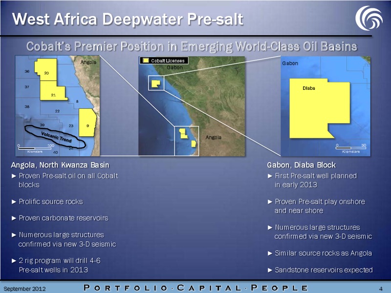 DEUTSCHE BANK CONFERENCE – Cobalt International Energy, Inc. – slide 3