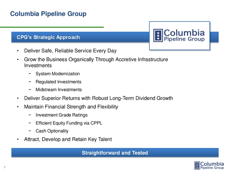 MAY 2015 ROADSHOW PRESENTATION – Columbia Pipeline Group Inc. – slide 6