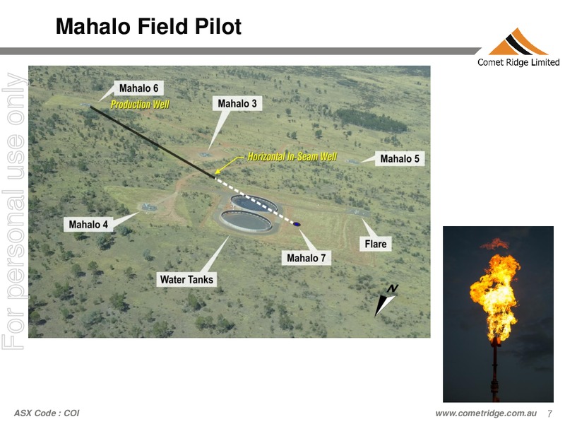 ANNUAL GENERAL MEETING – Comet Ridge Ltd. – slide 7