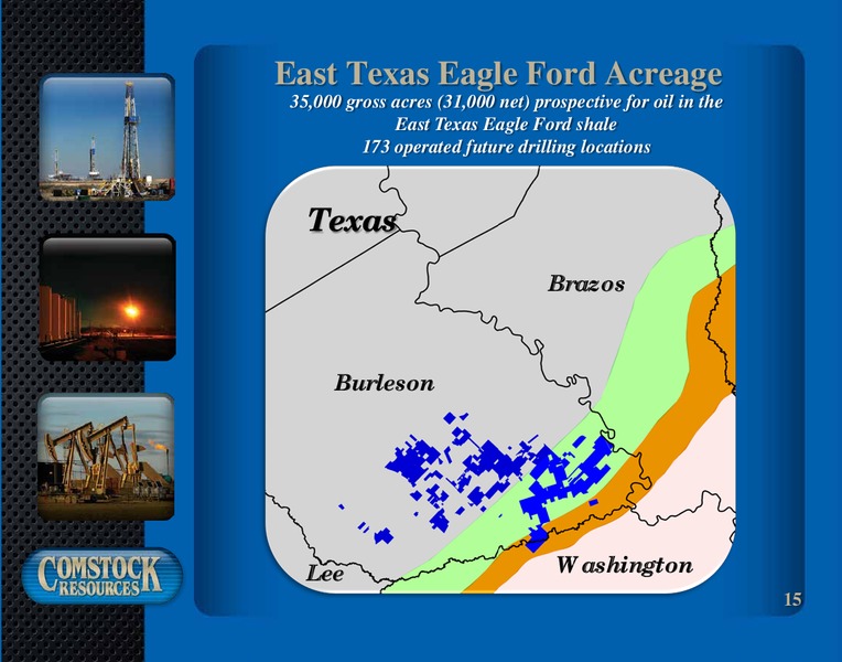 Fourth Quarter 2014 Results – Comstock Resources Inc. – slide 14