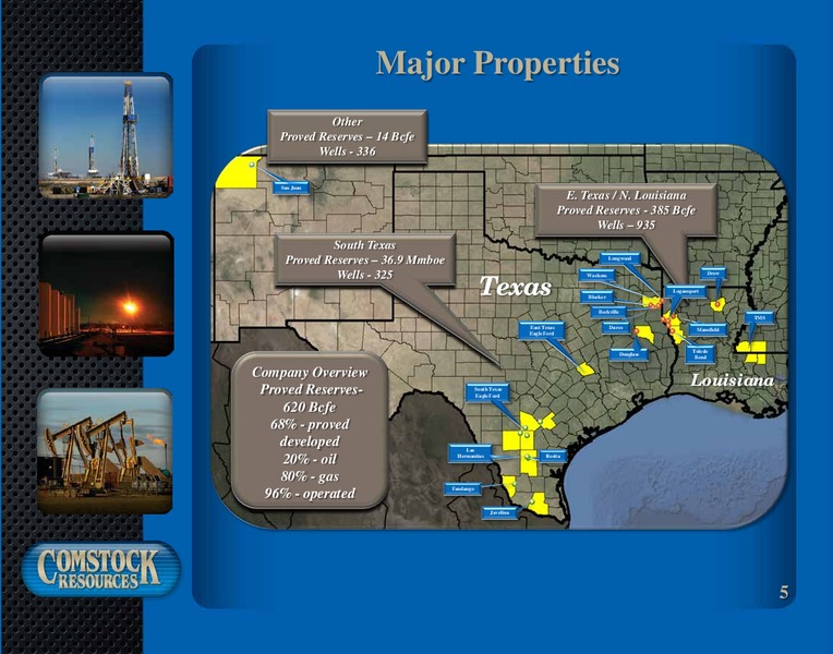 Investor Presentation – Comstock Resources Inc. – slide 4