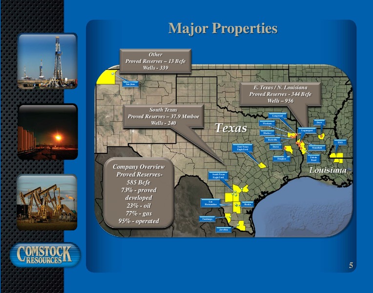 Investor Presentation – Comstock Resources Inc. – slide 4
