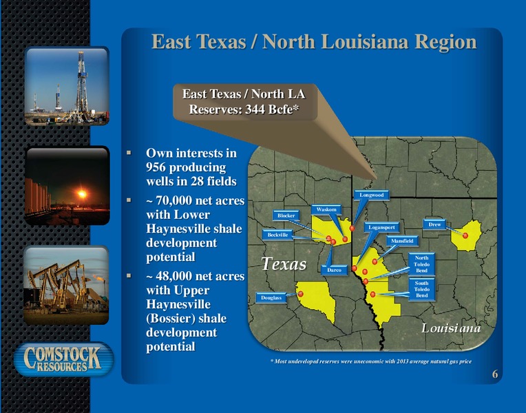 Investor Presentation – Comstock Resources Inc. – slide 5