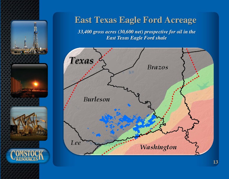 Investor Presentation – Comstock Resources Inc. – slide 12