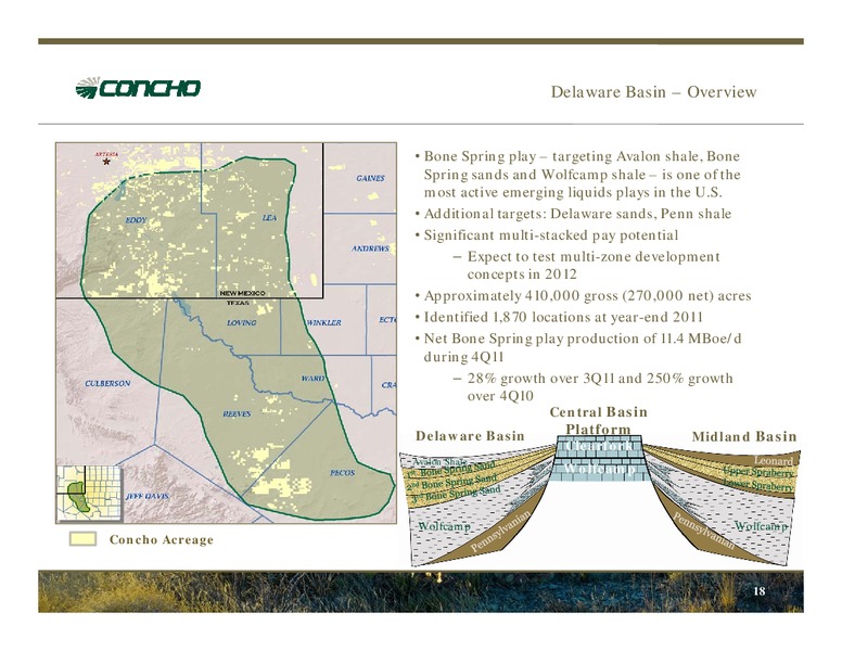 April 2012 Investor Presentation – Concho Resources, Inc. – slide 16