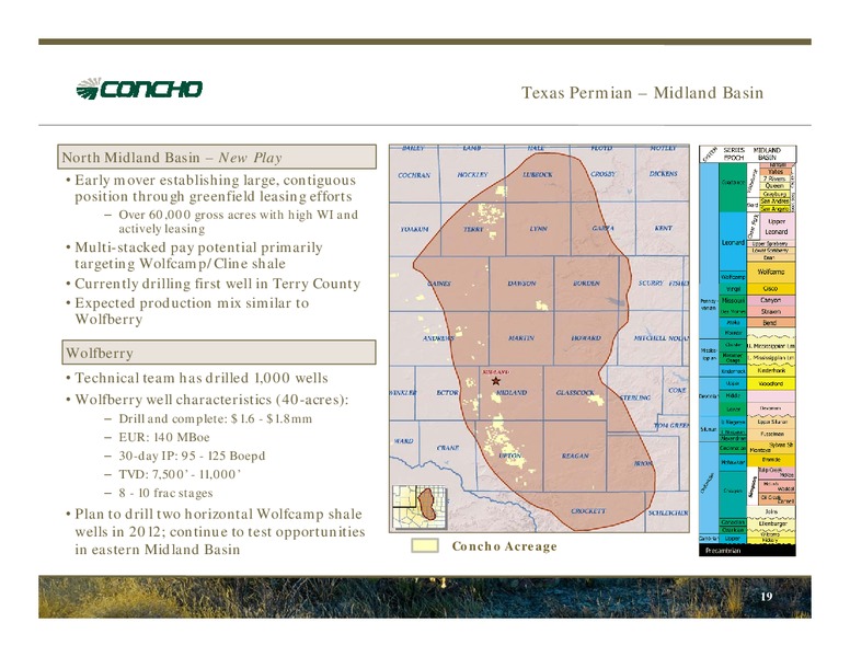 April 2012 Investor Presentation – Concho Resources, Inc. – slide 17