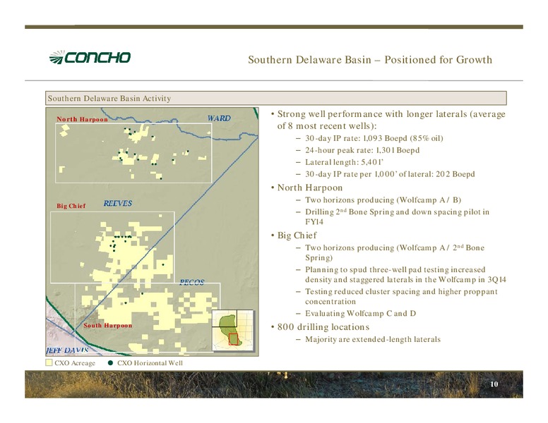 Enercom The Oil & Gas Conference – Concho Resources, Inc. – slide 9