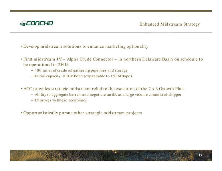 Enercom The Oil & Gas Conference – Concho Resources, Inc. – slide 12
