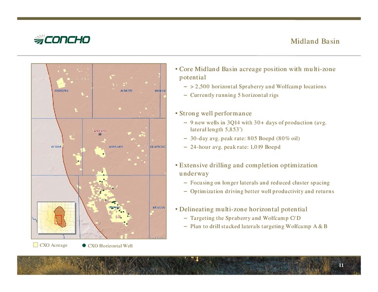 DECEMBER Investor Presentation – Concho Resources, Inc. – slide 10