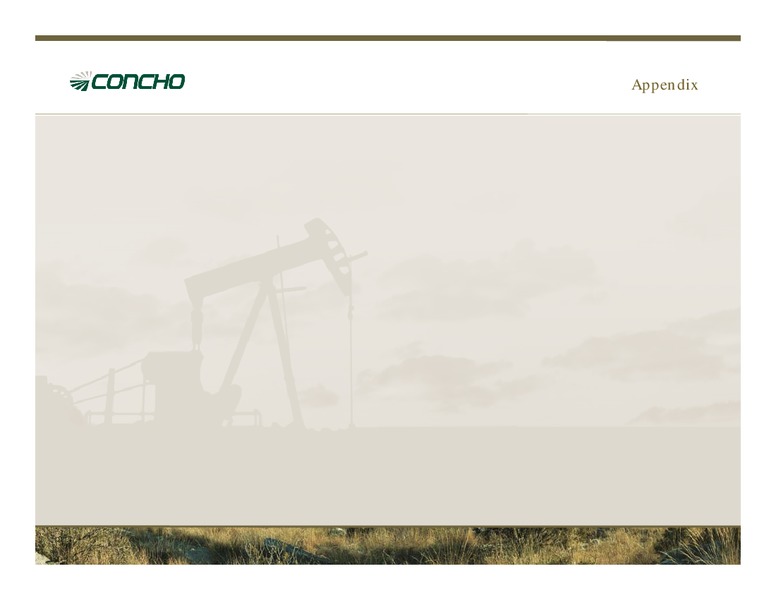 DECEMBER Investor Presentation – Concho Resources, Inc. – slide 16