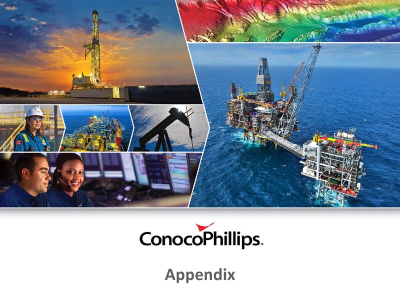 INVESTOR PRESENTATION – ConocoPhillips – slide 23