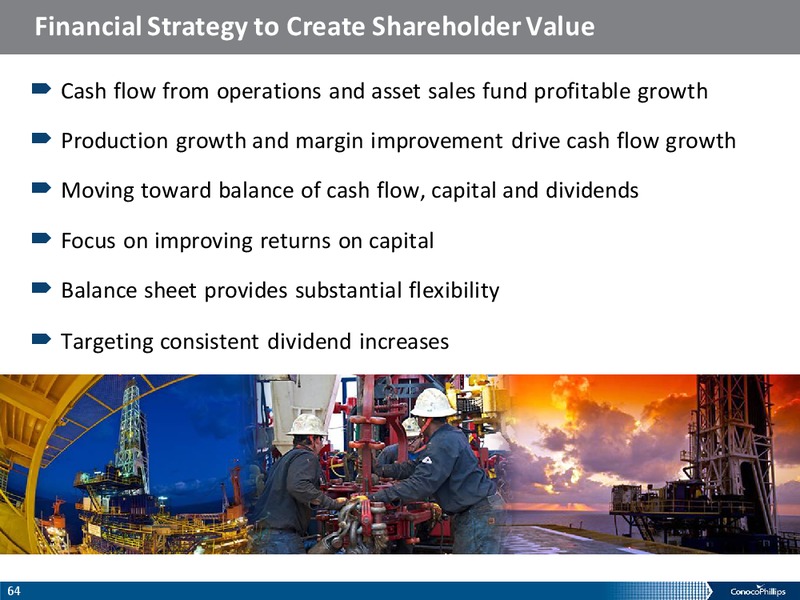 ANALYST MEETING – ConocoPhillips – slide 63