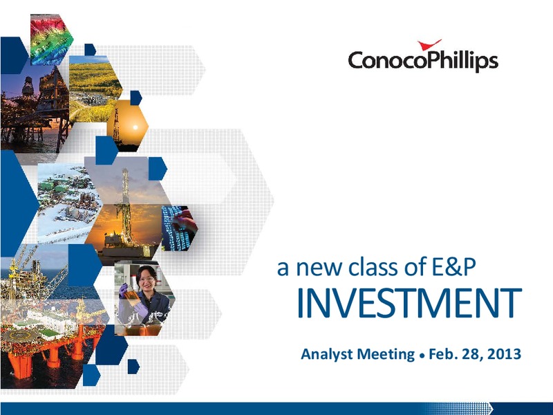 ANALYST MEETING – ConocoPhillips – slide 74