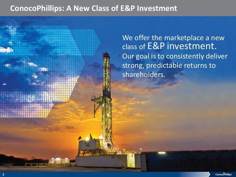 HOWARD WEIL ENERGY CONFERENCE – ConocoPhillips – slide 2