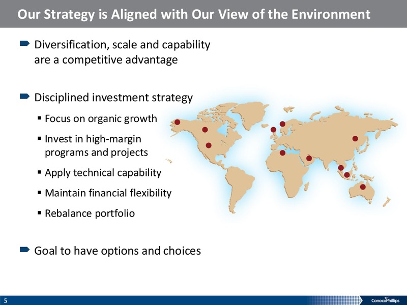 HOWARD WEIL ENERGY CONFERENCE – ConocoPhillips – slide 4