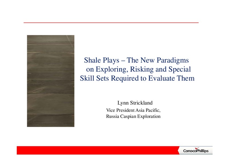 INVESTOR PRESENTATION – ConocoPhillips – slide 1