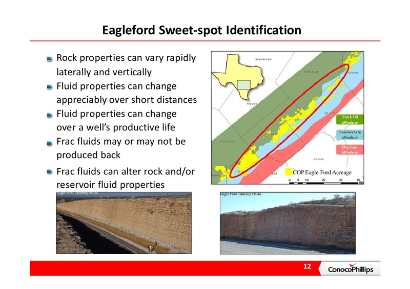 INVESTOR PRESENTATION – ConocoPhillips – slide 12