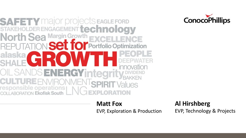 2014 ANALYST MEETING – ConocoPhillips – slide 14