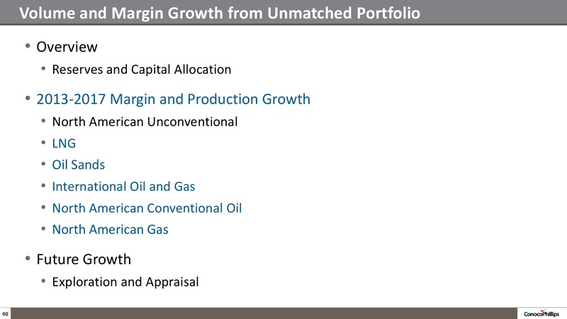 2014 ANALYST MEETING – ConocoPhillips – slide 39