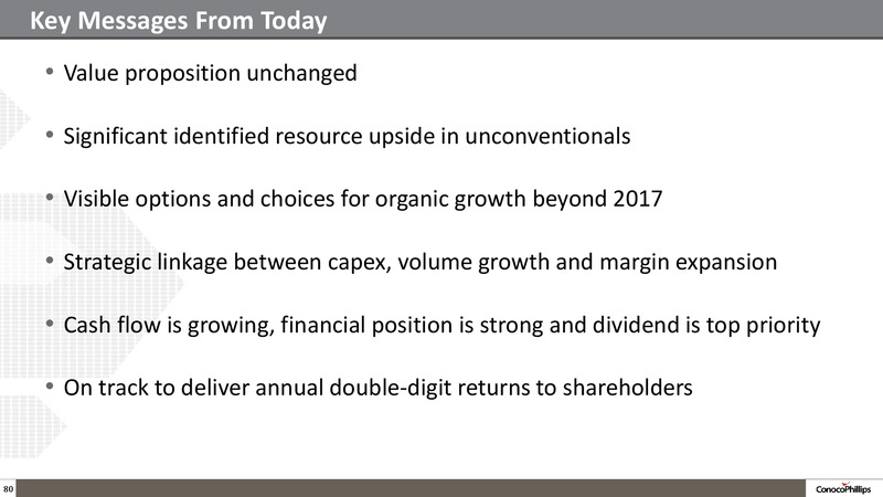 2014 ANALYST MEETING – ConocoPhillips – slide 79