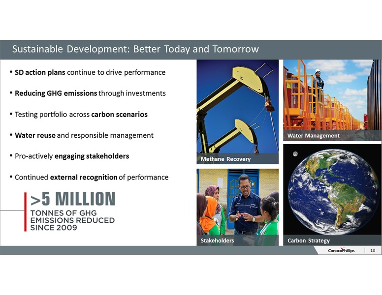 ANNUAL SHAREHOLDERS MEETING – ConocoPhillips – slide 9