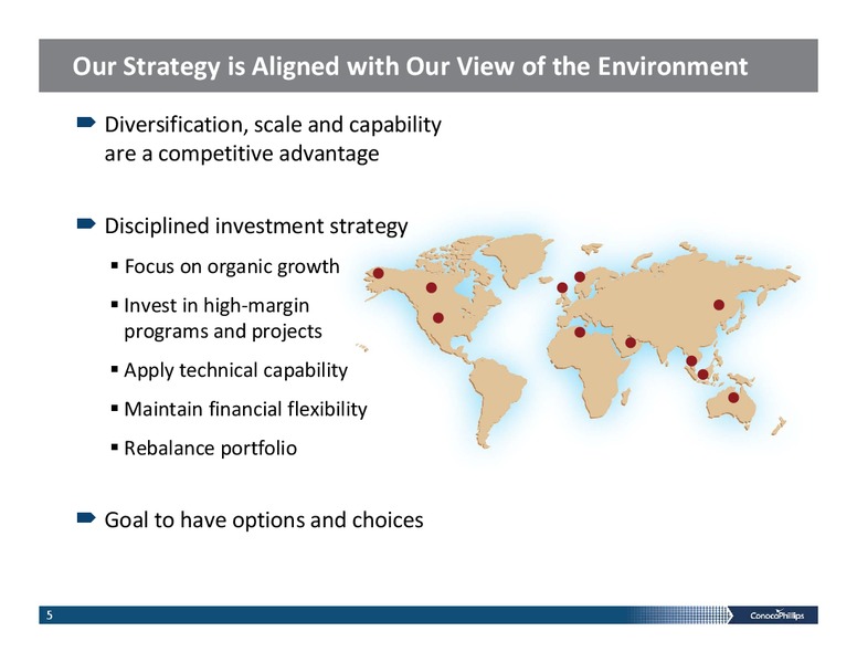 INVESTOR PRESENTATION – ConocoPhillips – slide 4