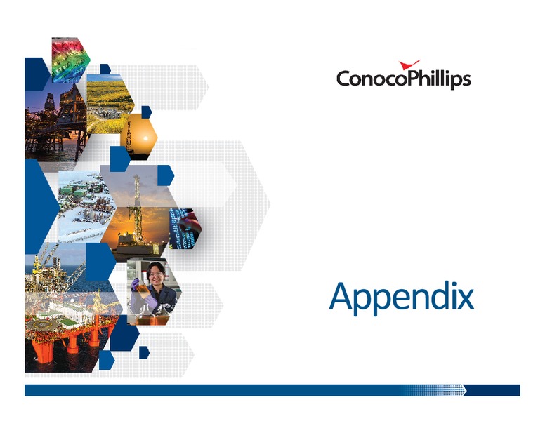 INVESTOR PRESENTATION – ConocoPhillips – slide 31