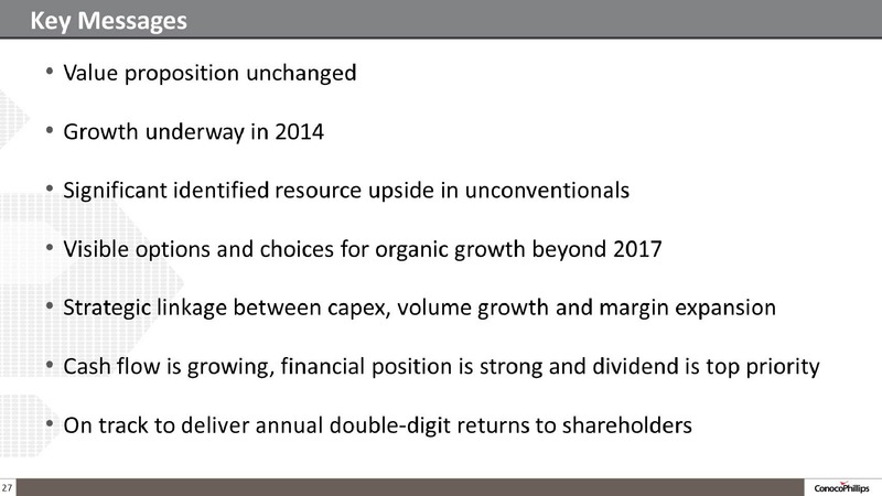 COMPANY OVERVIEW – ConocoPhillips – slide 26
