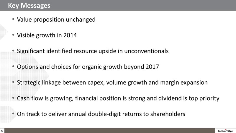 Company Overview – ConocoPhillips – slide 26