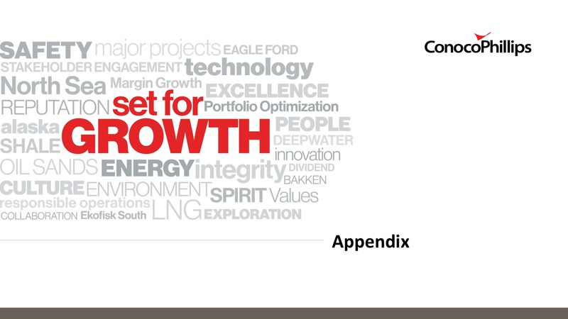 Company Overview – ConocoPhillips – slide 56