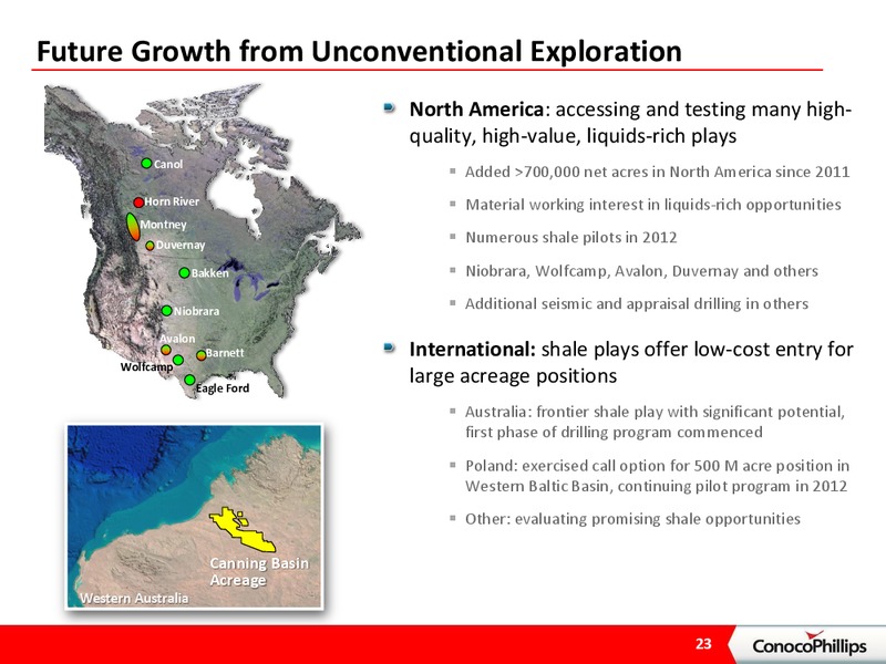 BARCLAYS ENERGY CONFERENCE – ConocoPhillips – slide 22