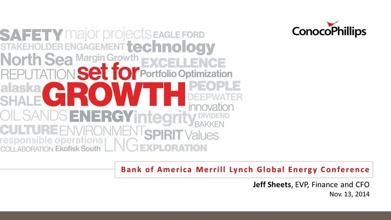 BAML 2014 CONFERENCE – ConocoPhillips – slide 1