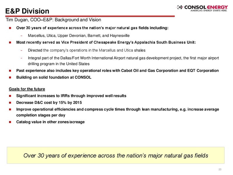 2Q Company Presentation – Consol Energy Inc. – slide 18