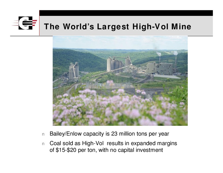 Morgan Stanley Global Basic Materials Conference – Consol Energy Inc. – slide 12