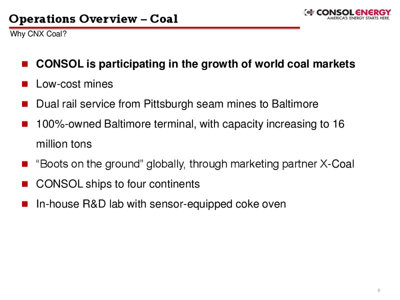 BMO Metals and Mining Conference – Consol Energy Inc. – slide 8