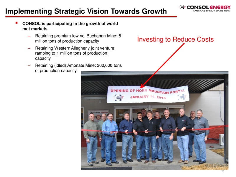 Advances EP Growth Strategy – Consol Energy Inc. – slide 25