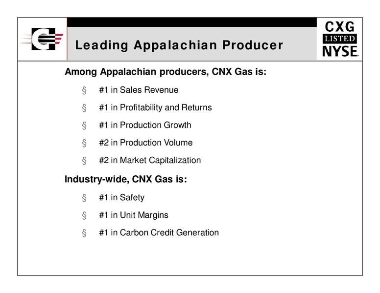 November 2009 Investor Presentation – Consol Energy Inc. – slide 19