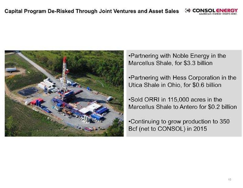 Dahlman Roses 2nd Annual Metals Mining  Materials Conference – Consol Energy Inc. – slide 15